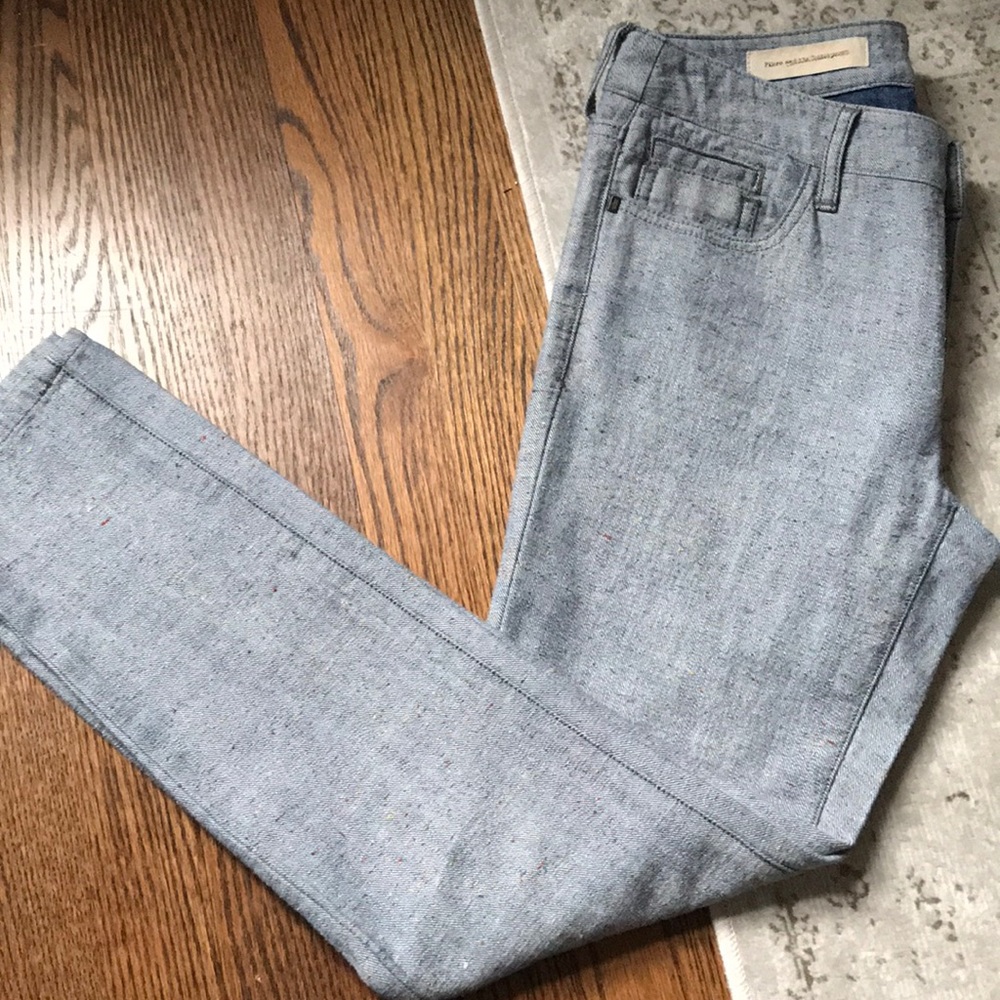 Pilcro & the letterpress jeans 27 selvedge rainbow